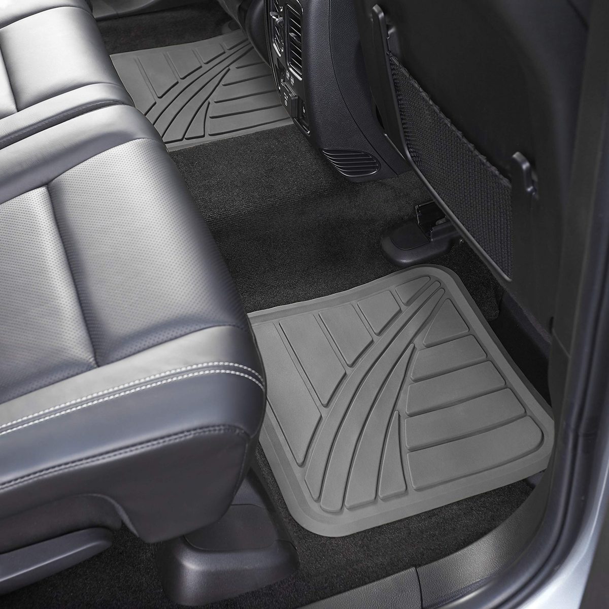 AmazonBasics 4 Piece Rubber Car Floor Mat
