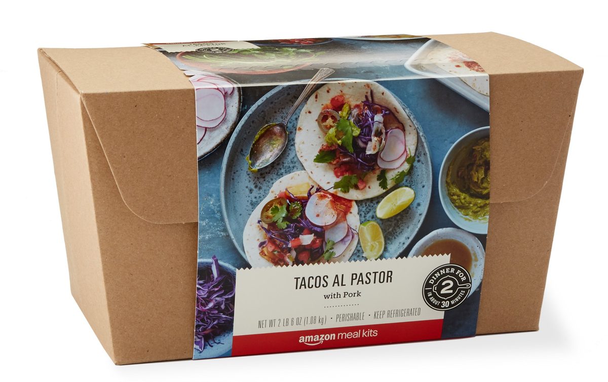 Amazon Meal Kits, Tacos al Pastor with Pork, Serves 2