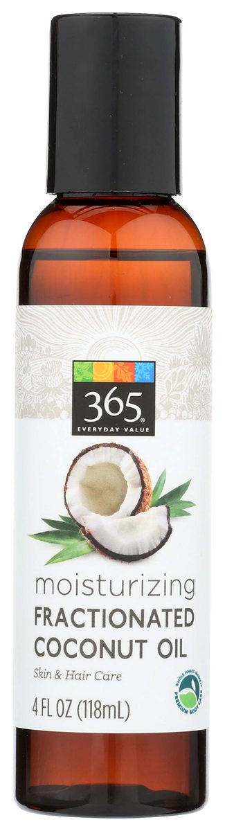 365 EVERYDAY VALUE Fractionated Coconut Oil, 4 FZ