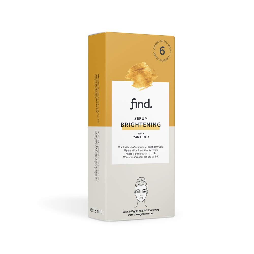 FIND - Brightening serum with 24K gold - 6 Pockets x 15 ml