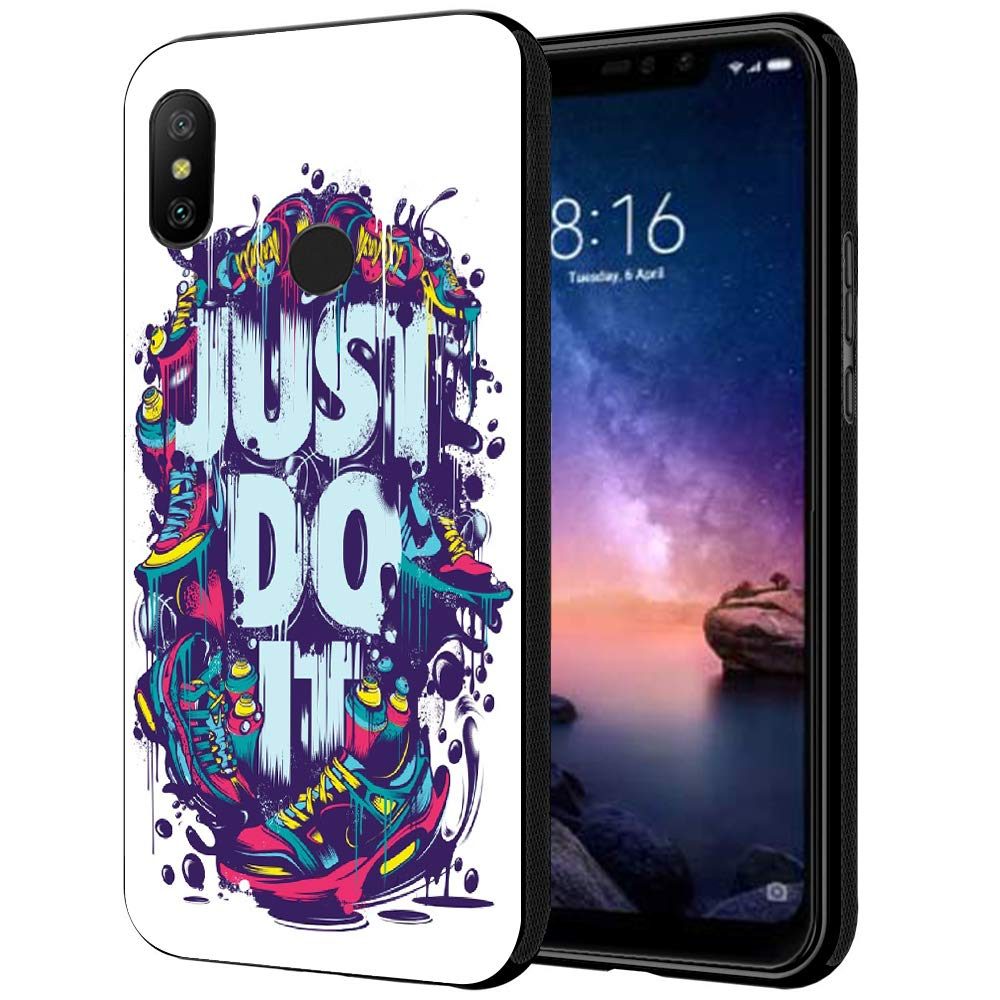 Amazon Brand - Solimo Designer Just Do It Printed Hard Back Case Mobile Cover for Xiaomi Redmi Note 6 pro (D1185)