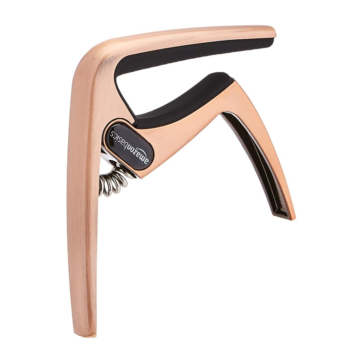 AmazonBasics Zinc Alloy Guitar Capo for Acoustic and Electric Guitar, Copper, 3-Pack