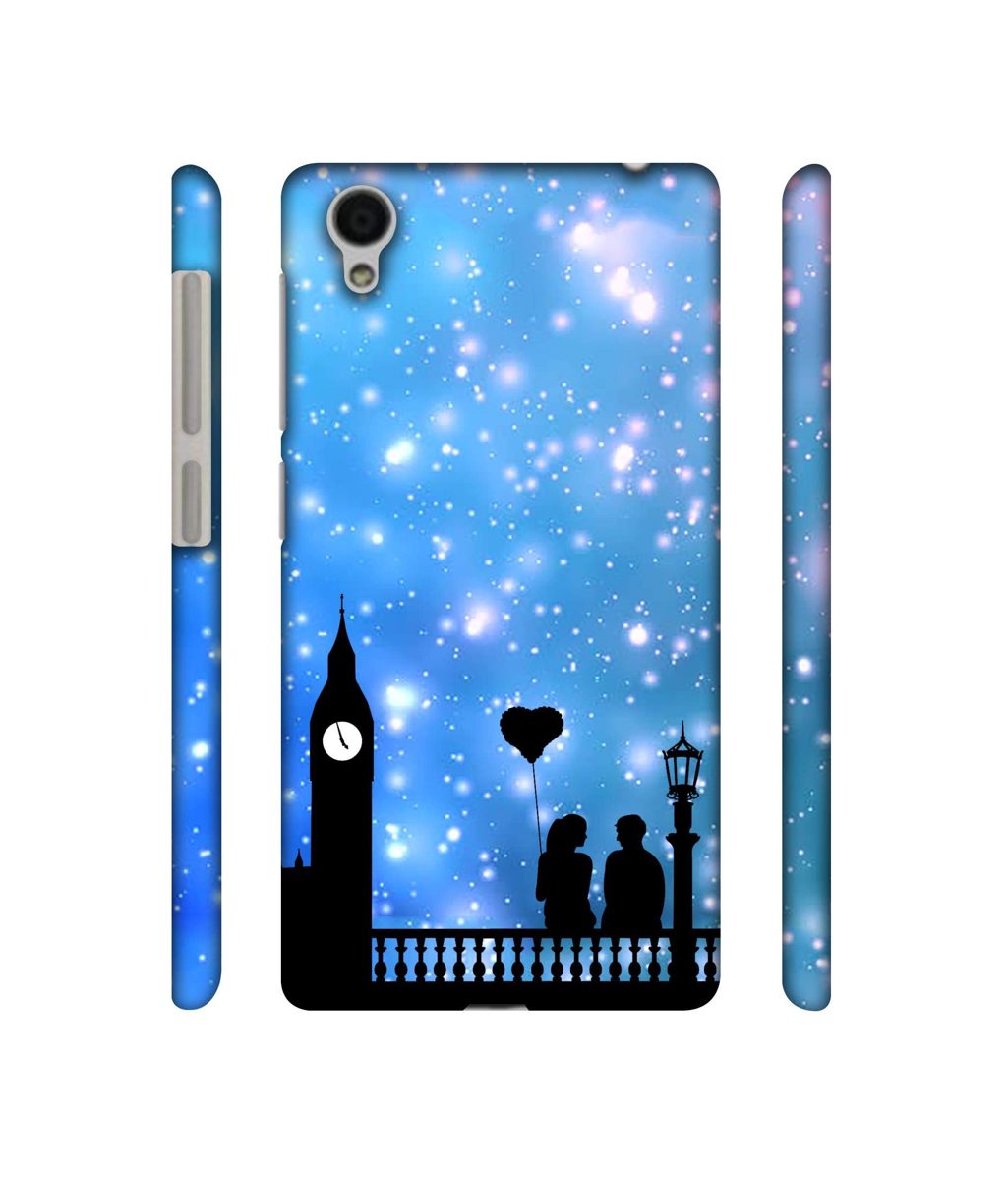 Amazon Brand - Solimo Designer Love Couple Vector 3D Printed Hard Back Case Mobile Cover for Vivo Y51L