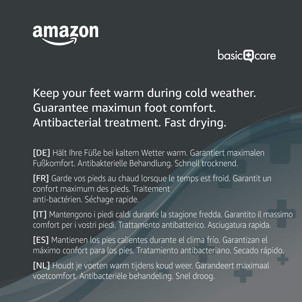 Amazon Basic Care - Comfort Winter Insoles - 3 pairs (UK Shoe Size 5-11)