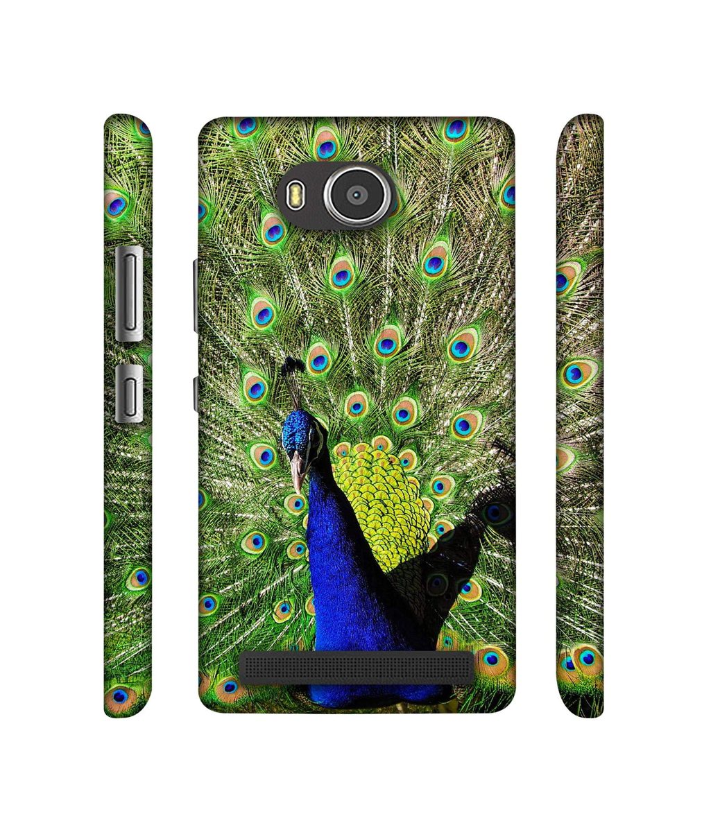 Amazon Brand - Solimo Designer Peacock 3D Printed Hard Back Case Mobile Cover for Lenovo A7700