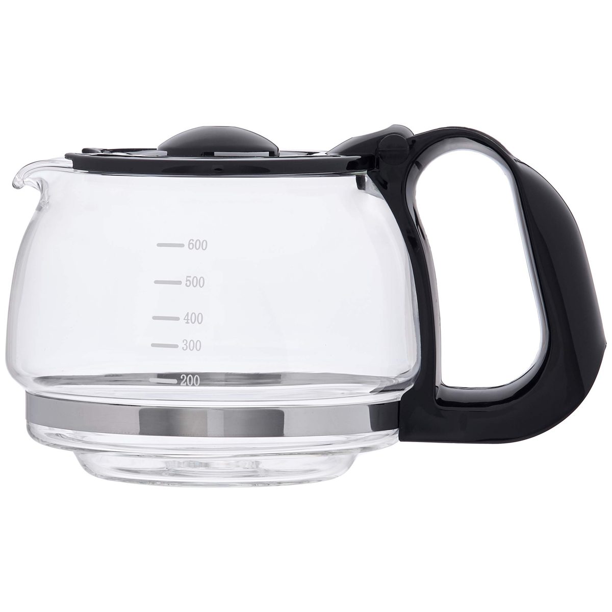 (Renewed) Amazon Brand - Solimo Zing Coffee Maker, Black (Ideal for Black coffee, Makes 4-6 Cups)