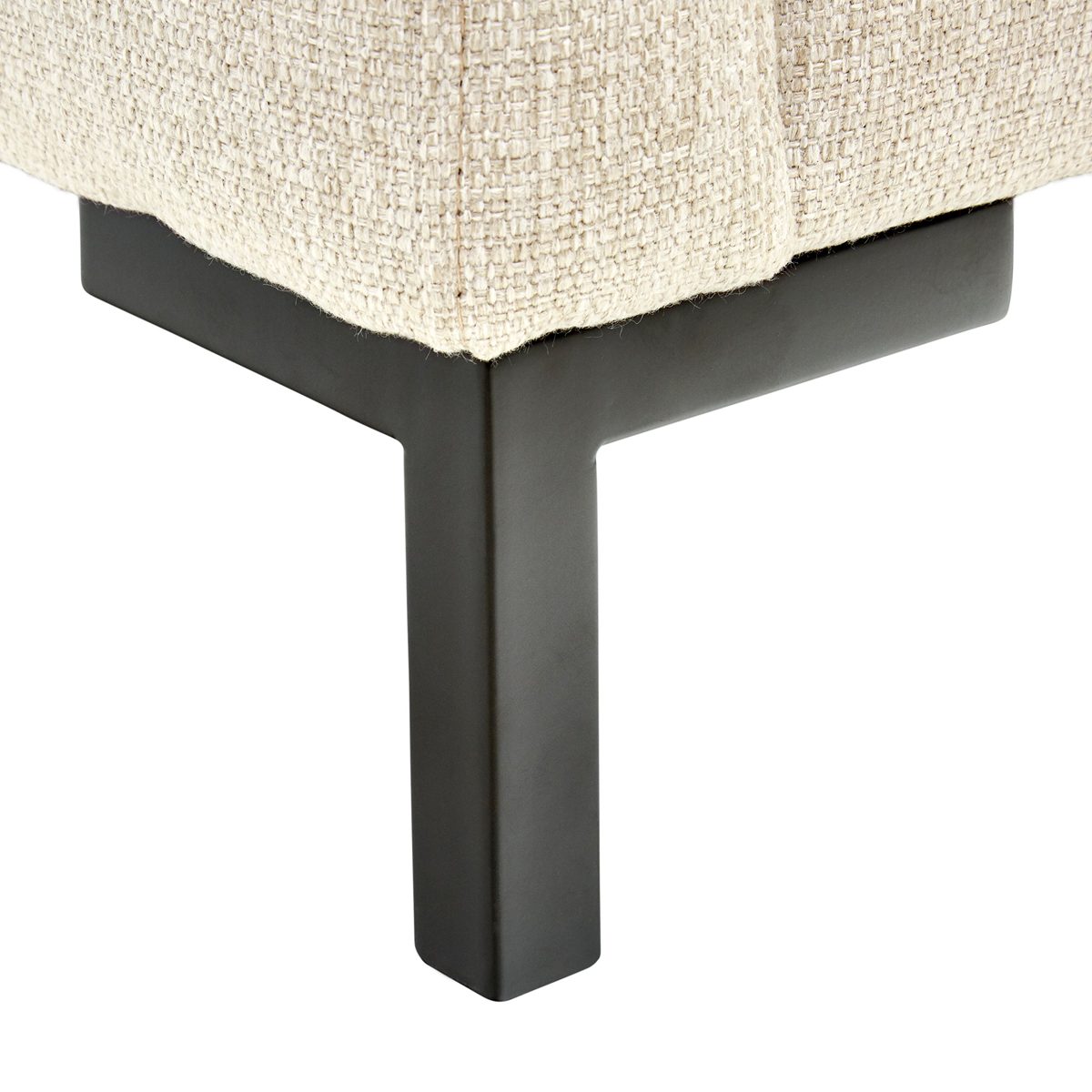 Amazon Brand – Rivet Edgewest Low Back Modern Left U-Sectional, 117"W, Beige