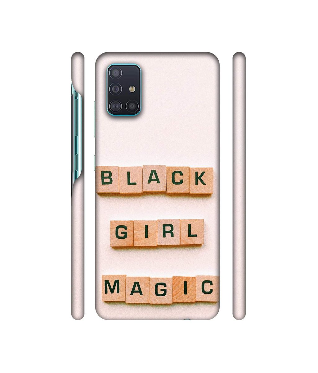 Amazon Brand - Solimo Designer Black Girl Magic 3D Printed Hard Back Case Mobile Cover for Samsung Galaxy A51