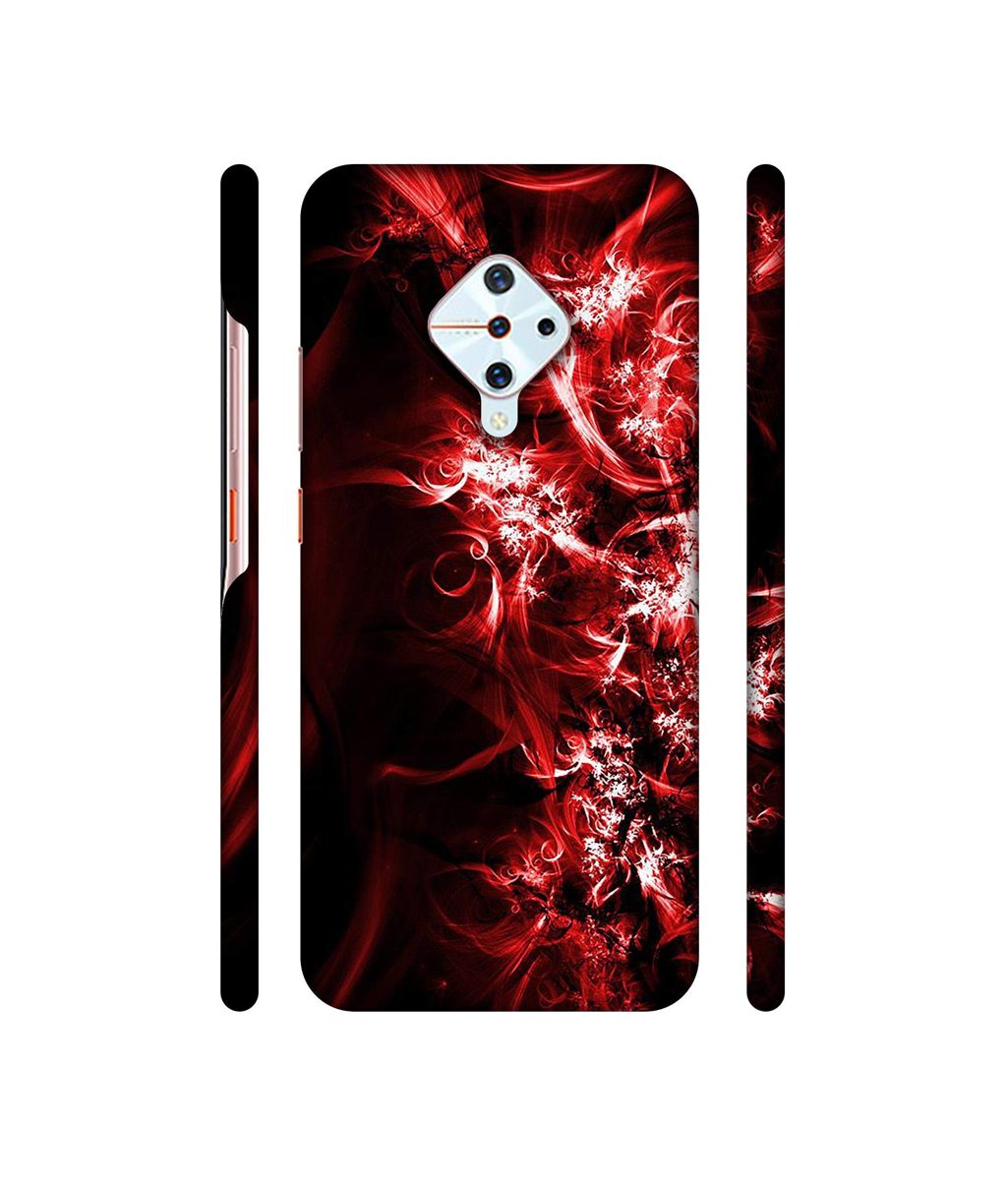Amazon Brand - Solimo Designer Reddish Pattern 3D Printed Hard Back Case Mobile Cover for Vivo S1 Pro