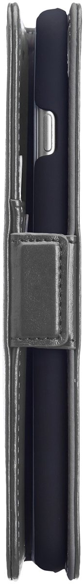 AmazonBasics 2-in-1 Faux Leather Case with Detachable Case for iPhone 7 Plus & 8 Plus, dark grey