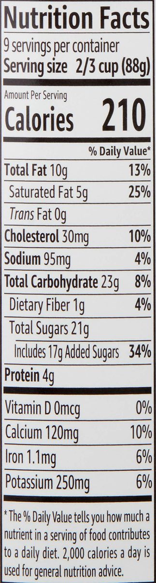 Amazon Brand - Happy Belly Rocky Road Ice Cream, 48 Fl Oz (Frozen)