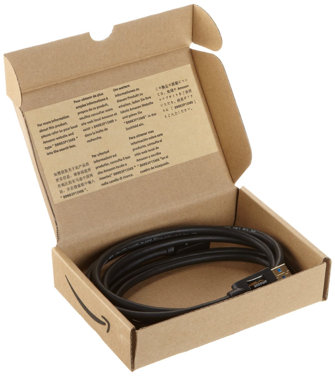 AmazonBasics USB 3.0 Extension Cable - A-Male to A-Female - 6.5 Feet (2 meters)