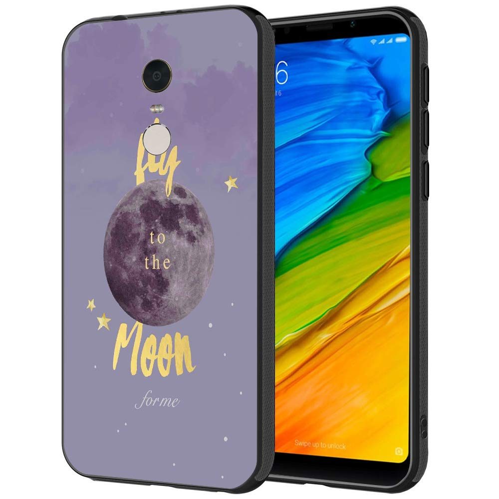 Amazon Brand - Solimo Designer Moon Printed Hard Back Case Mobile Cover for Xiaomi Redmi 5 (D1279)