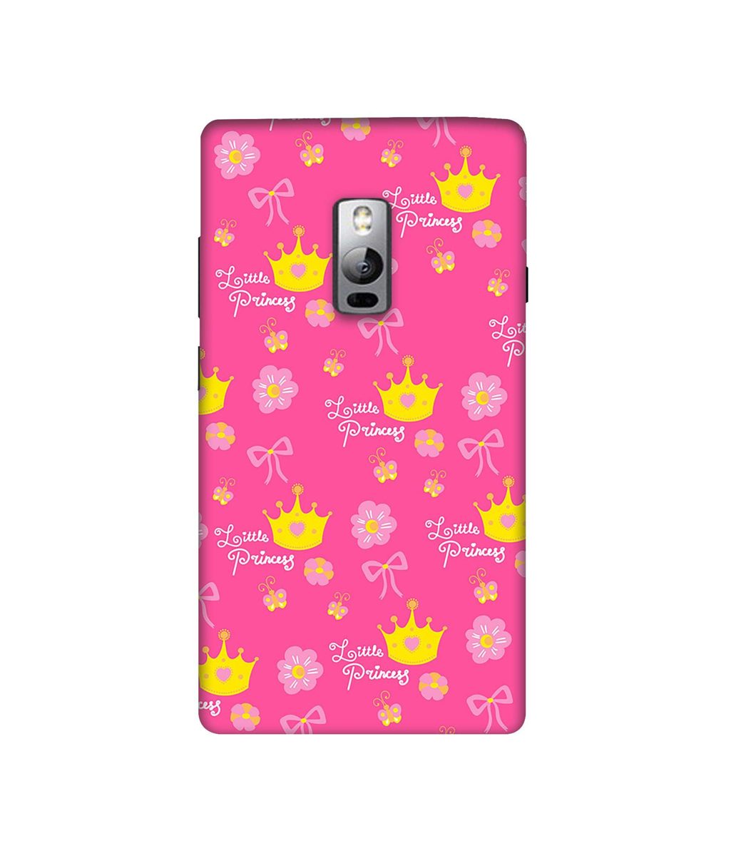 Amazon Brand - Solimo Designer Little Princess Pattern 3D Printed Hard Back Case Mobile Cover for OnePlus 2