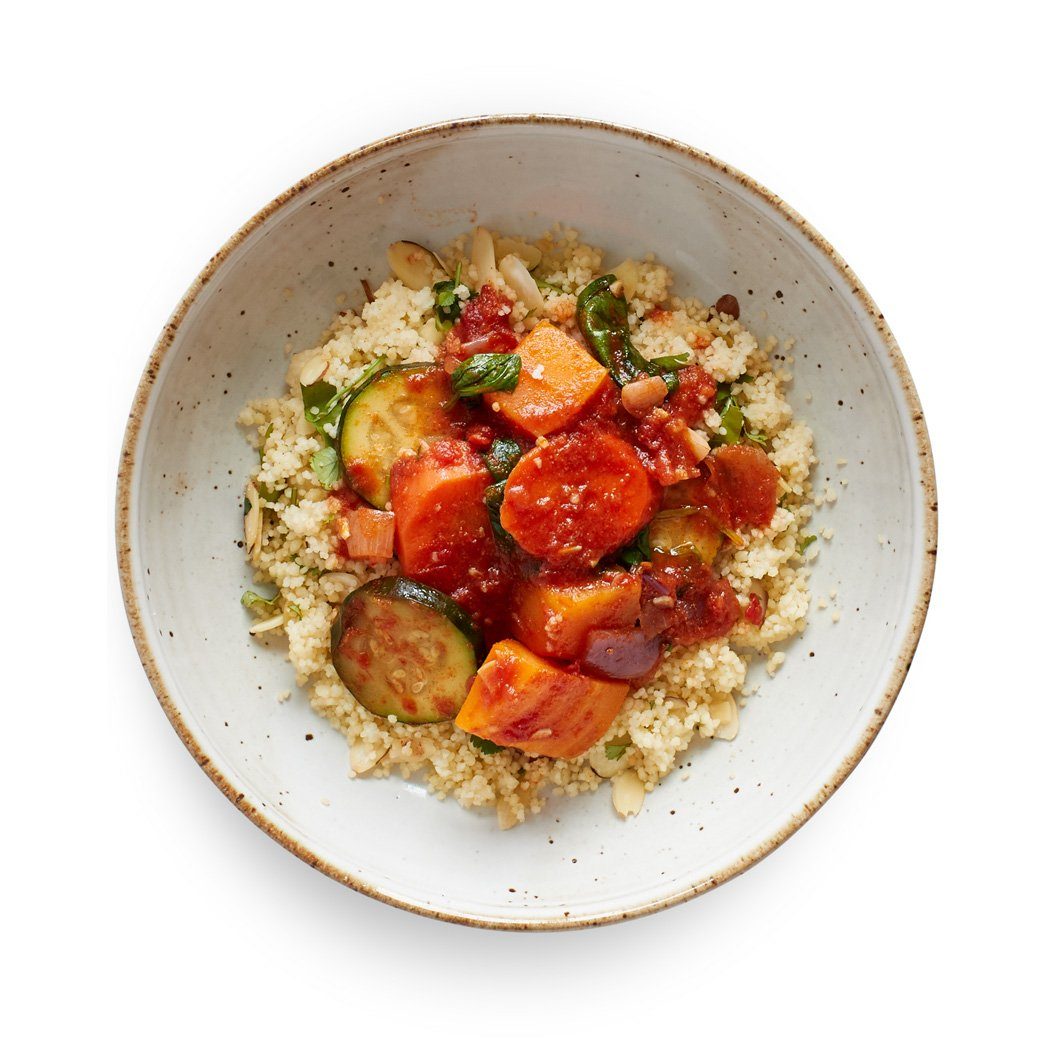 Amazon Meal Kits, Moroccan Vegetable Tagine with Couscous, Serves 2