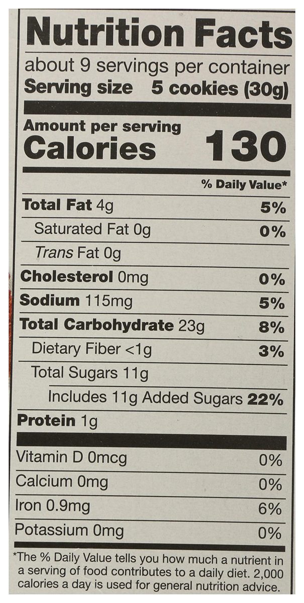 365 Everyday Value, Ginger Snap Cookies, 10 oz