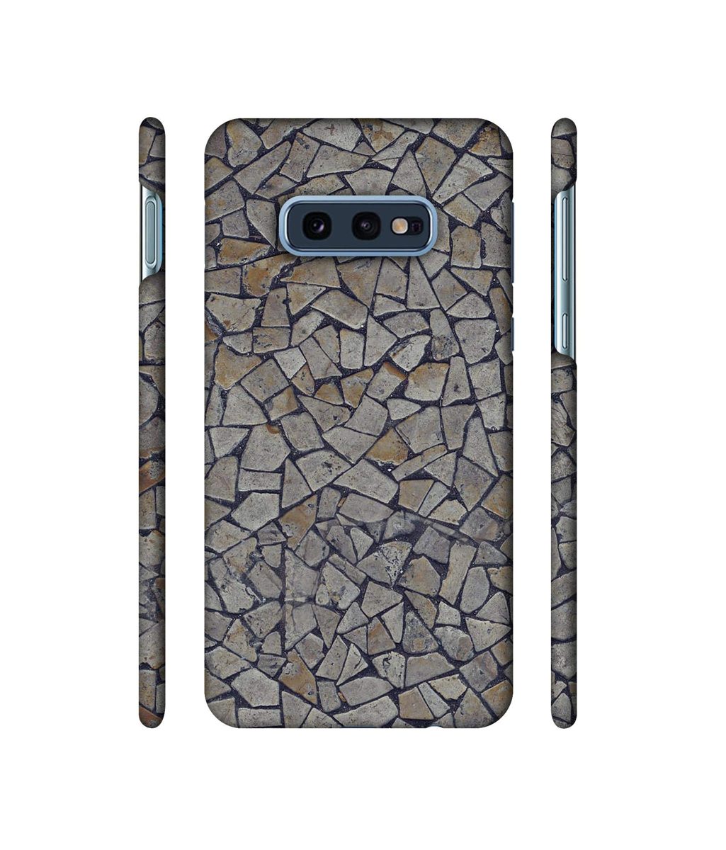 Amazon Brand - Solimo Designer Marble Pices 3D Printed Hard Back Case Mobile Cover for Samsung Galaxy S10e