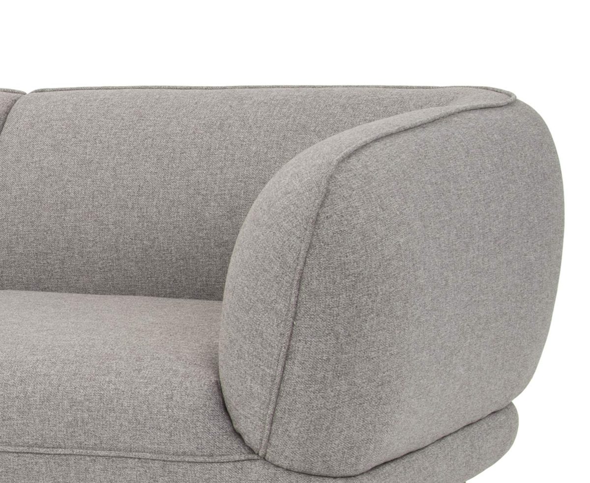Amazon Movian Kemi 3 Seater Corner Sofa 266 x 86 x 73 cm Grey