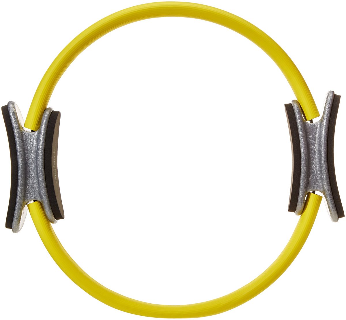 AmazonBasics Pilates Fitness Resistance Training Magic Circle Ring - 14 Inch, Yellow