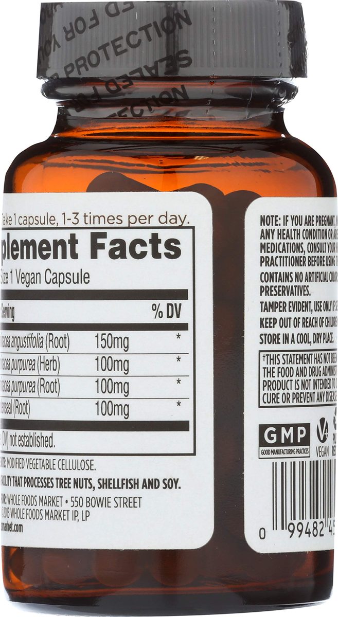 Whole Foods Market, Echinacea Goldenseal, 60 ct