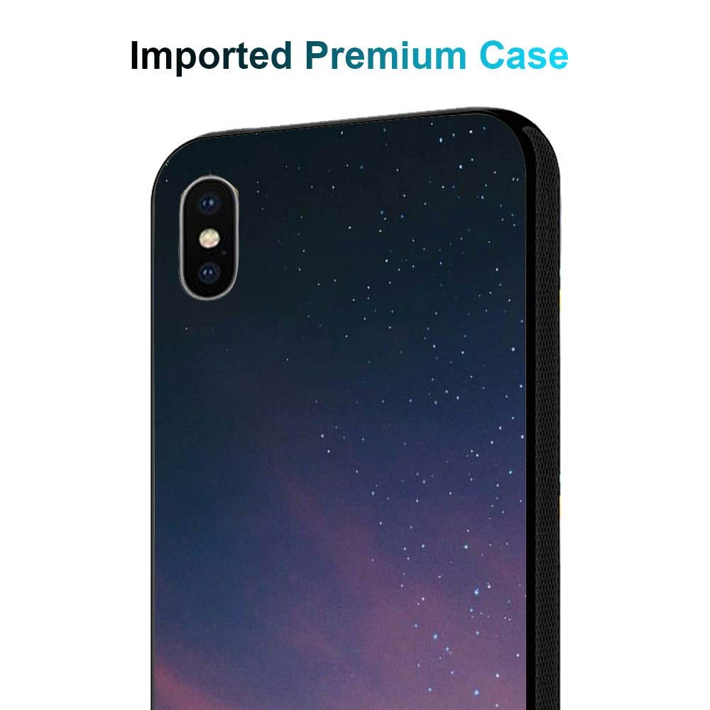 Amazon Brand - Solimo Designer Star Printed Hard Back Case Mobile Cover for Apple iPhone Xs Max (D1267)