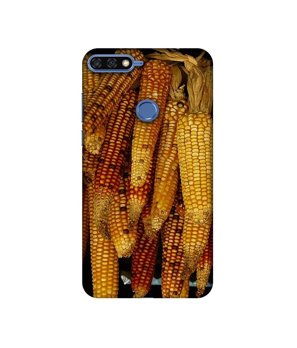Amazon Brand - Solimo Designer Corns 3D Printed Hard Back Case Mobile Cover for Huawei Honor 7A