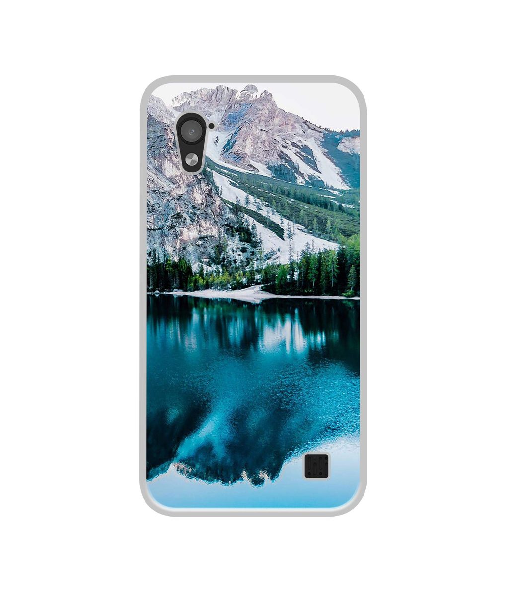 Amazon Brand - Solimo Designer Lake Mountain UV Printed Soft Back Case Mobile Cover for Infocus M370i