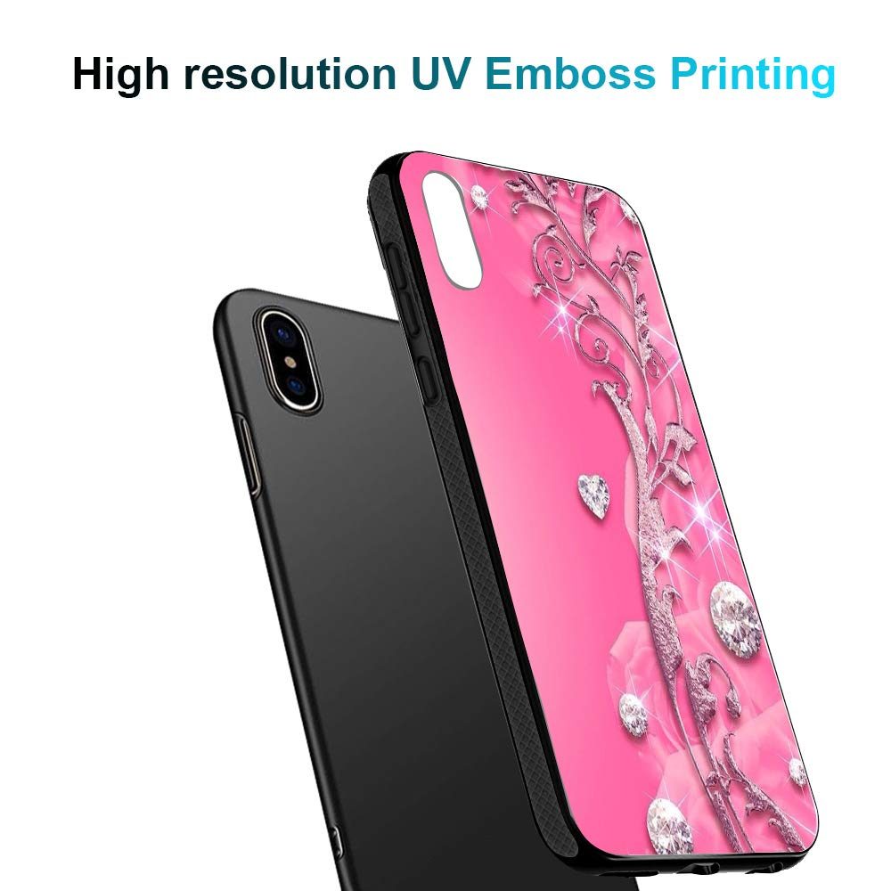 Amazon Brand - Solimo Designer Floral Printed Hard Back Case Mobile Cover for Apple iPhone X/Xs (D1168)
