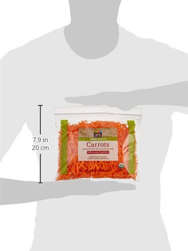 365 Everyday Value, Organic Shredded Carrots, 10 oz