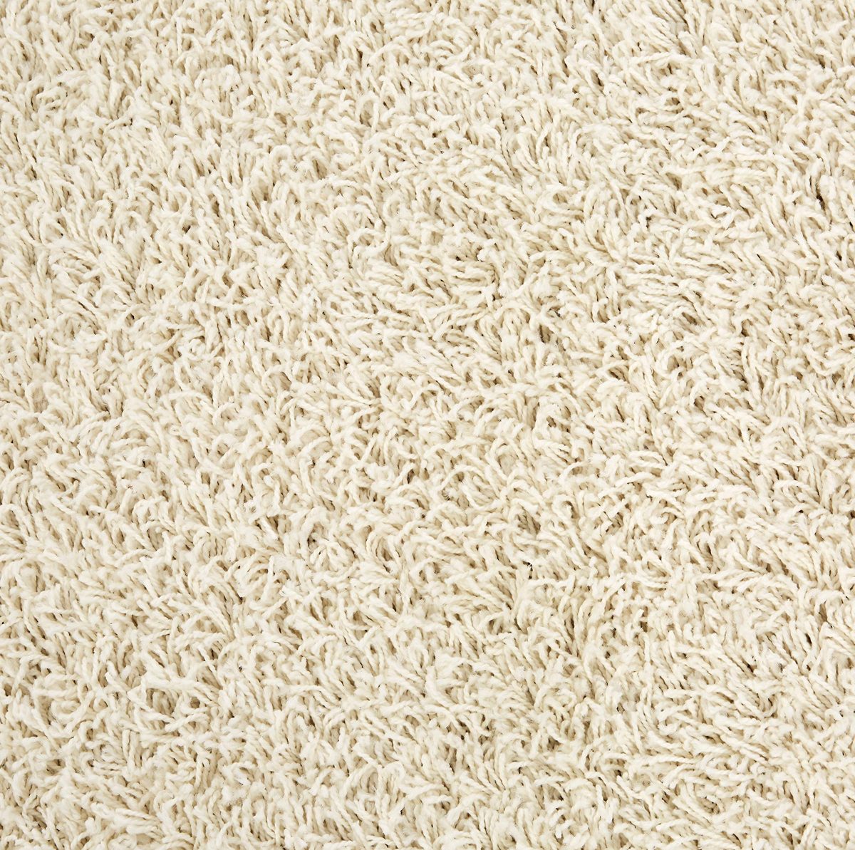 Amazon Basics - 6'X9' Solid Color Shag Rug, Ivory