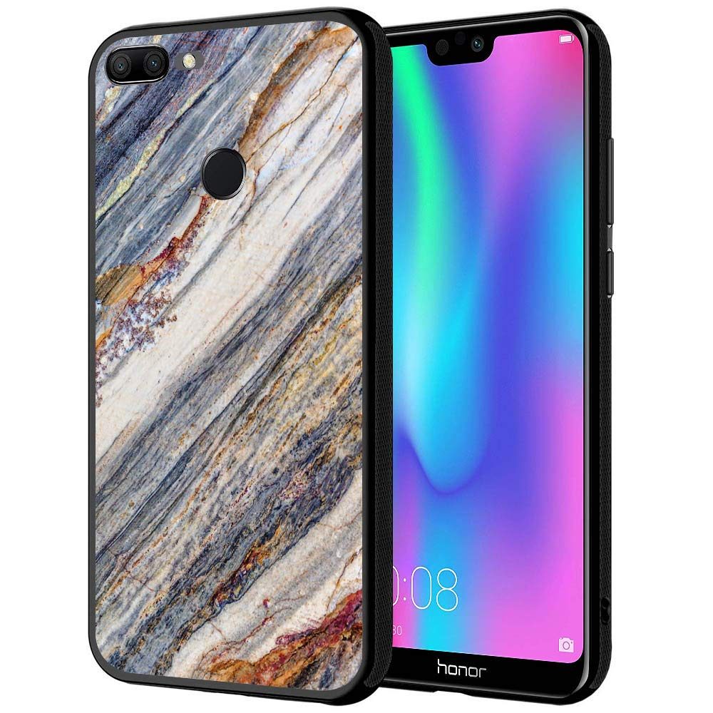 Amazon Brand - Solimo Designer Marble Printed Hard Back Case Mobile Cover for Huawei Honor 9N (D295)