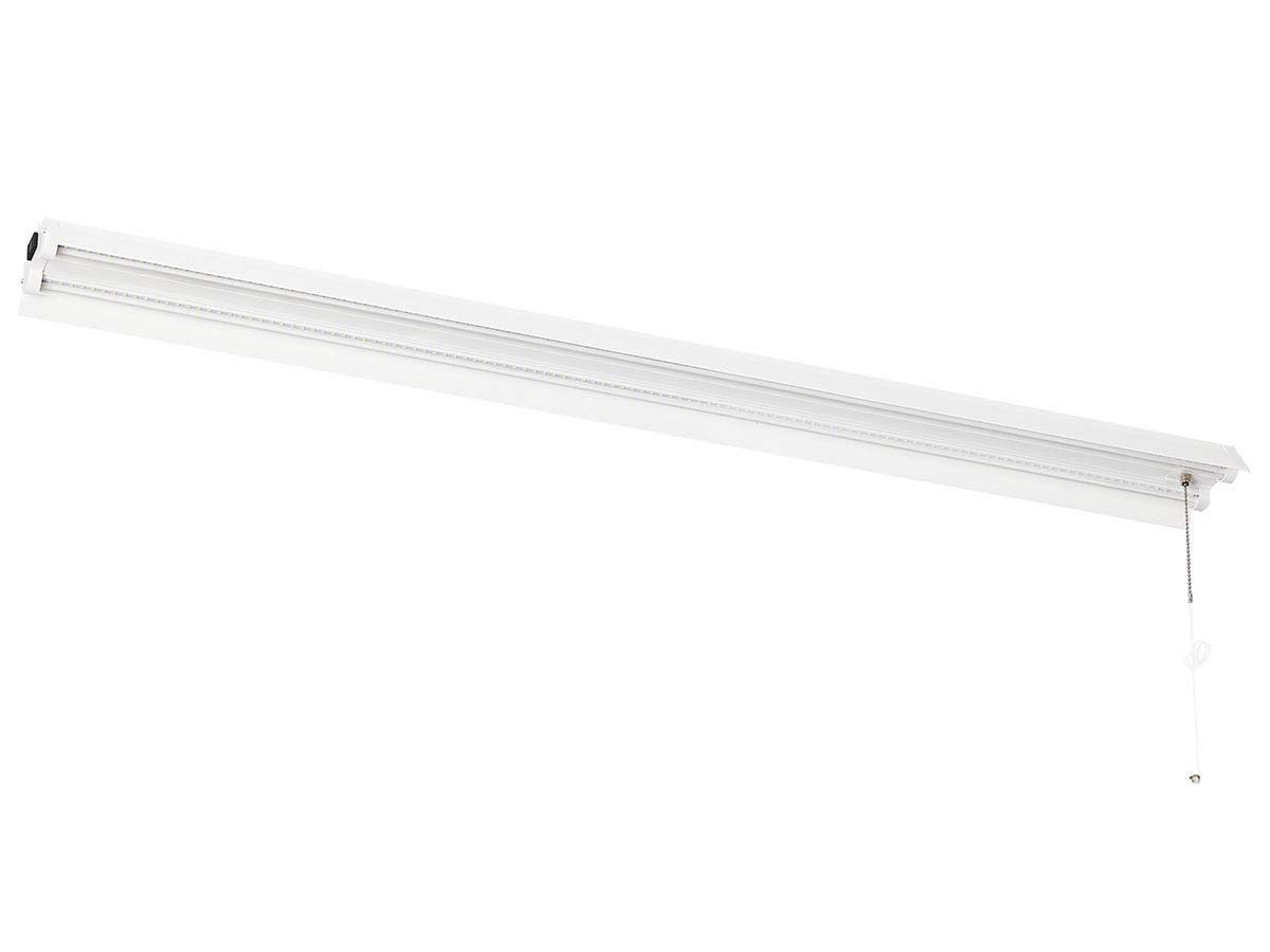AmazonCommercial Linkable LED Utility Shop Light, 4-Foot, 4500 Lumens, 40 Watt, Energy Star and ETL Certified | Daylight, 4-Pack (Renewed)