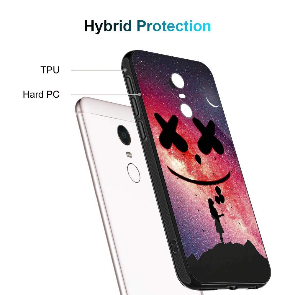 Amazon Brand - Solimo Designer Star Printed Hard Back Case Mobile Cover for Xiaomi Redmi Note 5 (D1275)