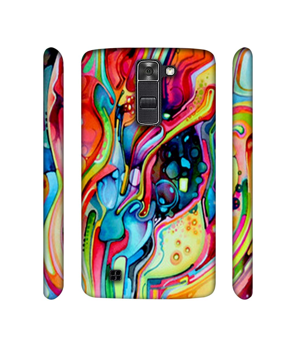 Amazon Brand - Solimo Designer Multicolor Drop 3D Printed Hard Back Case Mobile Cover for LG K7