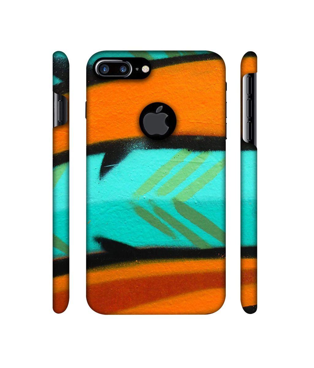 Amazon Brand - Solimo Designer Brush Art 3D Printed Hard Back Case Mobile Cover for Apple iPhone 7 Plus (Logo Cut)