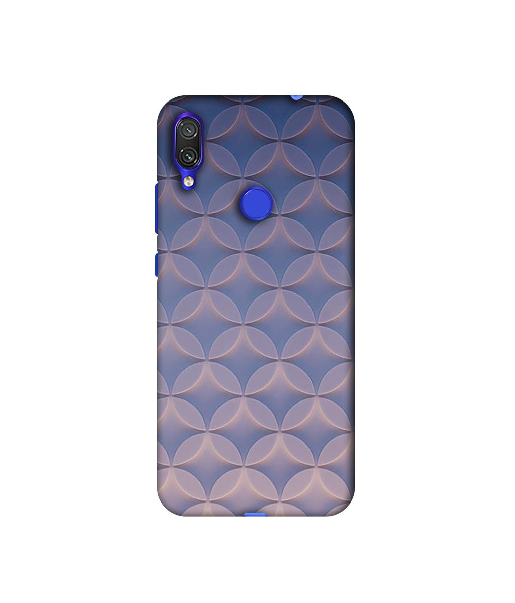 Amazon Brand - Solimo Designer Circle Texture 3D Printed Hard Back Case Mobile Cover for Xiaomi Redmi Note 7 Pro