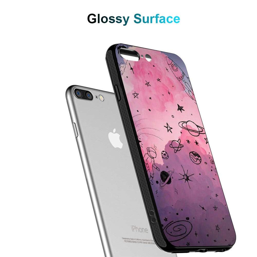 Amazon Brand - Solimo Designer Universe Printed Hard Back Case Mobile Cover for Apple iPhone 8 Plus / 7 Plus (D1258)