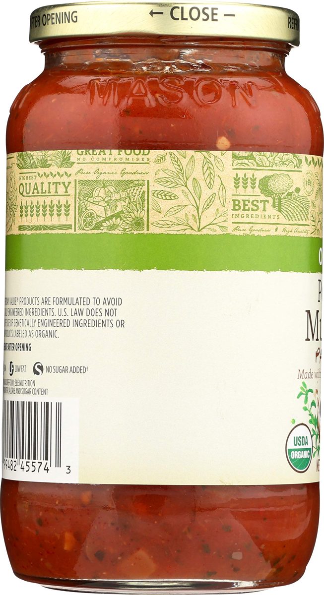365 Everyday Value, Organic Portobello Mushroom Pasta Sauce, 25 oz