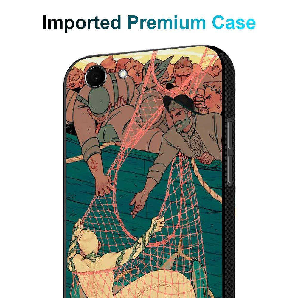 Amazon Brand - Solimo Designer Mermaid Printed Hard Back Case Mobile Cover forRealMe 1 (D1264)