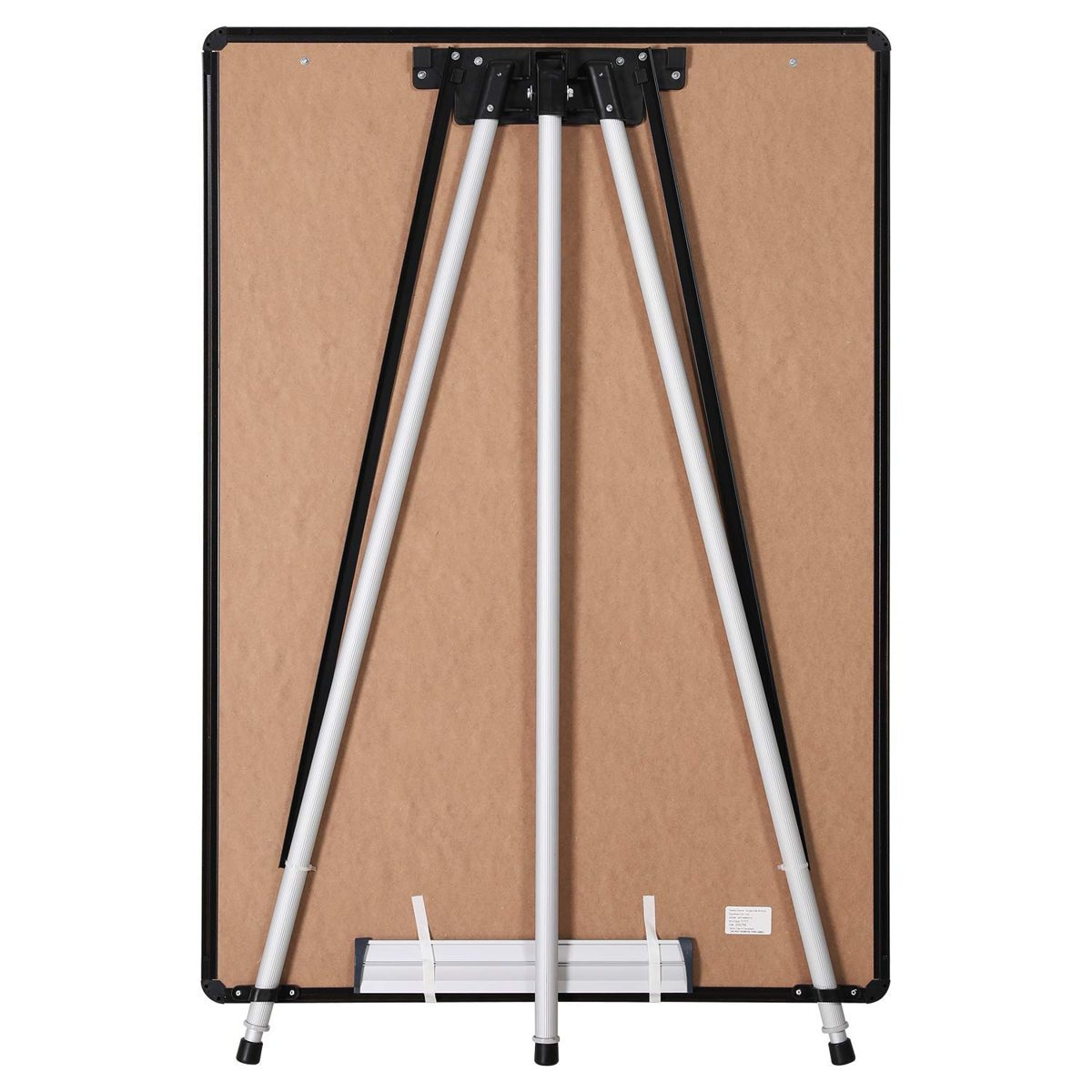 AmazonBasics Dry Erase Presentation White Board Easel, 29 x 42 Inch, Tripod, Silver (Renewed)
