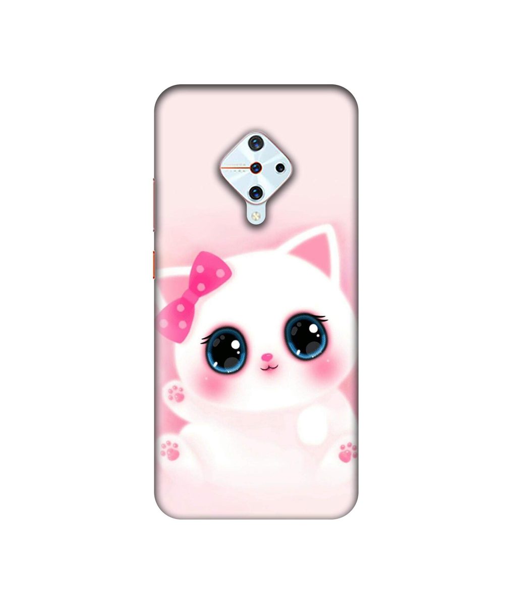 Amazon Brand - Solimo Designer Babby Kitty 3D Printed Hard Back Case Mobile Cover for Vivo S1 Pro