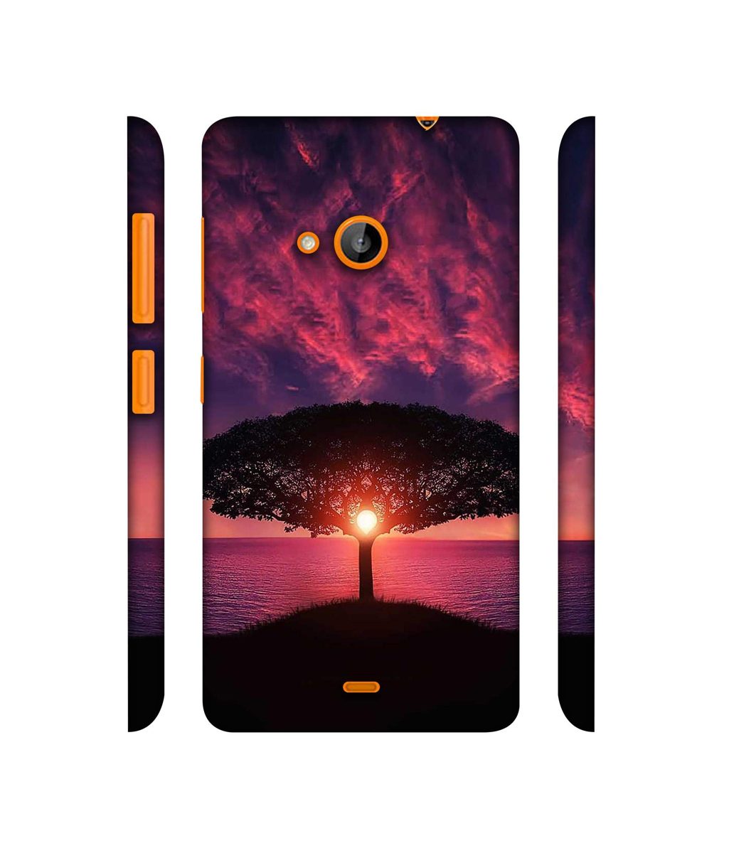Amazon Brand - Solimo Designer Nature Digital Painting 3D Printed Hard Back Case Mobile Cover for Microsoft Lumia 535