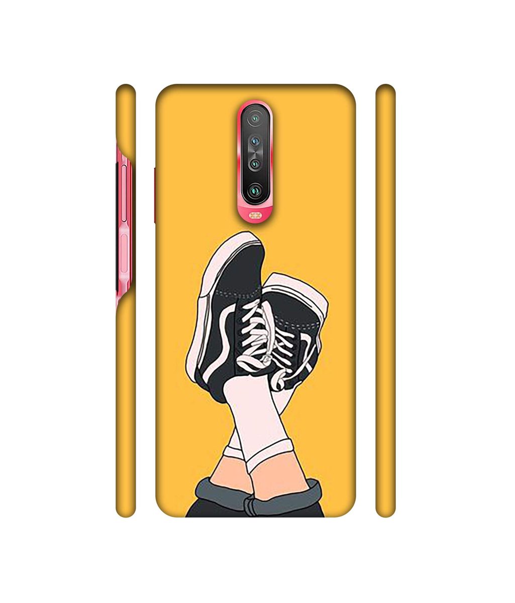 Amazon Brand - Solimo Designer Boy Shoes Pattern 3D Printed Hard Back Case Mobile Cover for Poco X2 / Mi Redmi K30