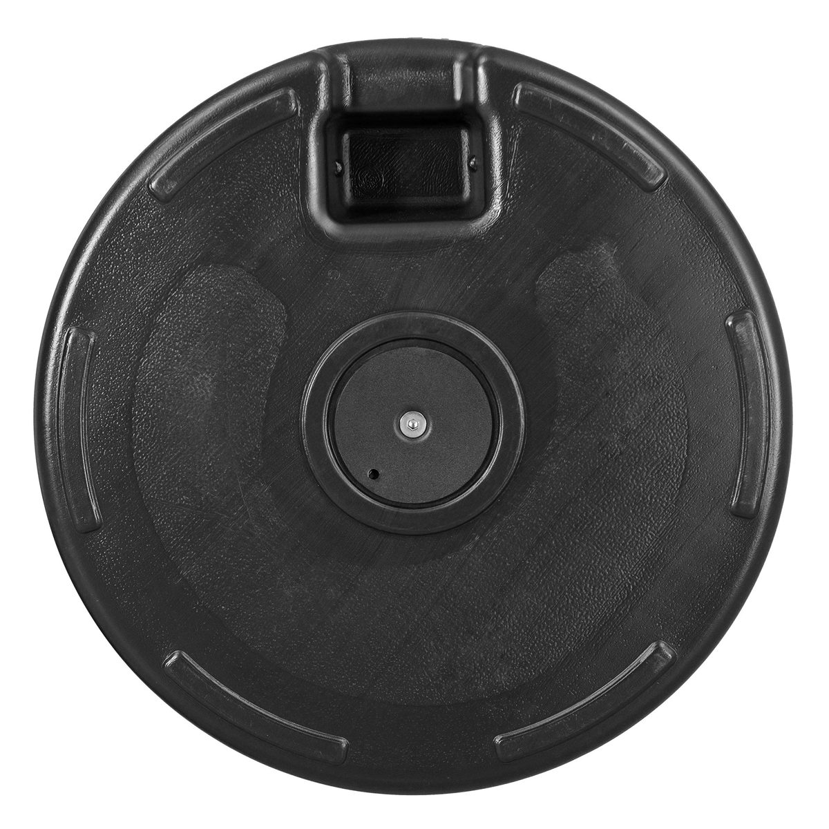 AmazonBasics 20inch Dia Black HDPE Plastic Patio Umbrella Base Stand for 9-Foot Umbrella - Water or Sand Fill, Rounded Pattern