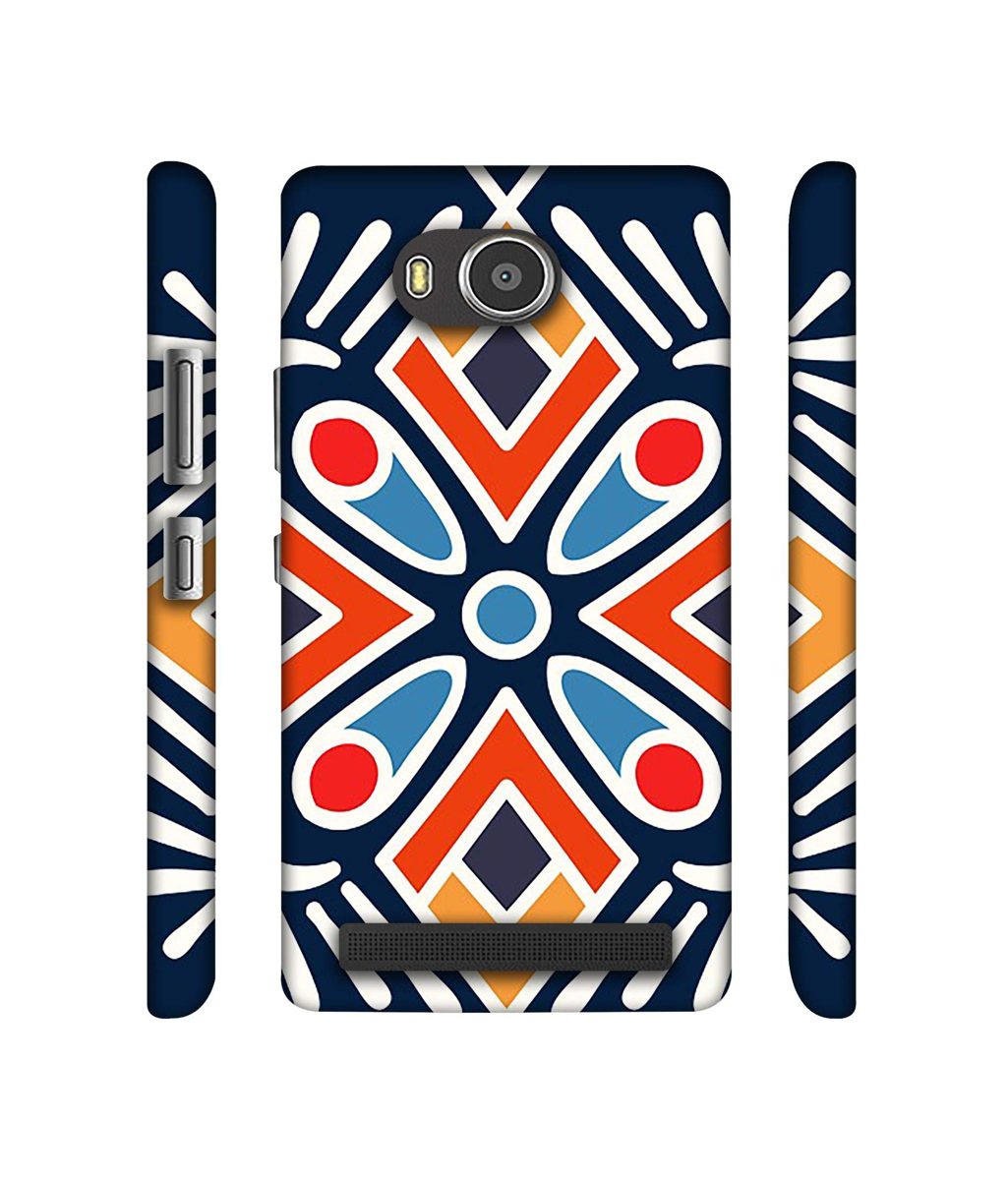 Amazon Brand - Solimo Designer Rangolee 3D Printed Hard Back Case Mobile Cover for Lenovo A7700