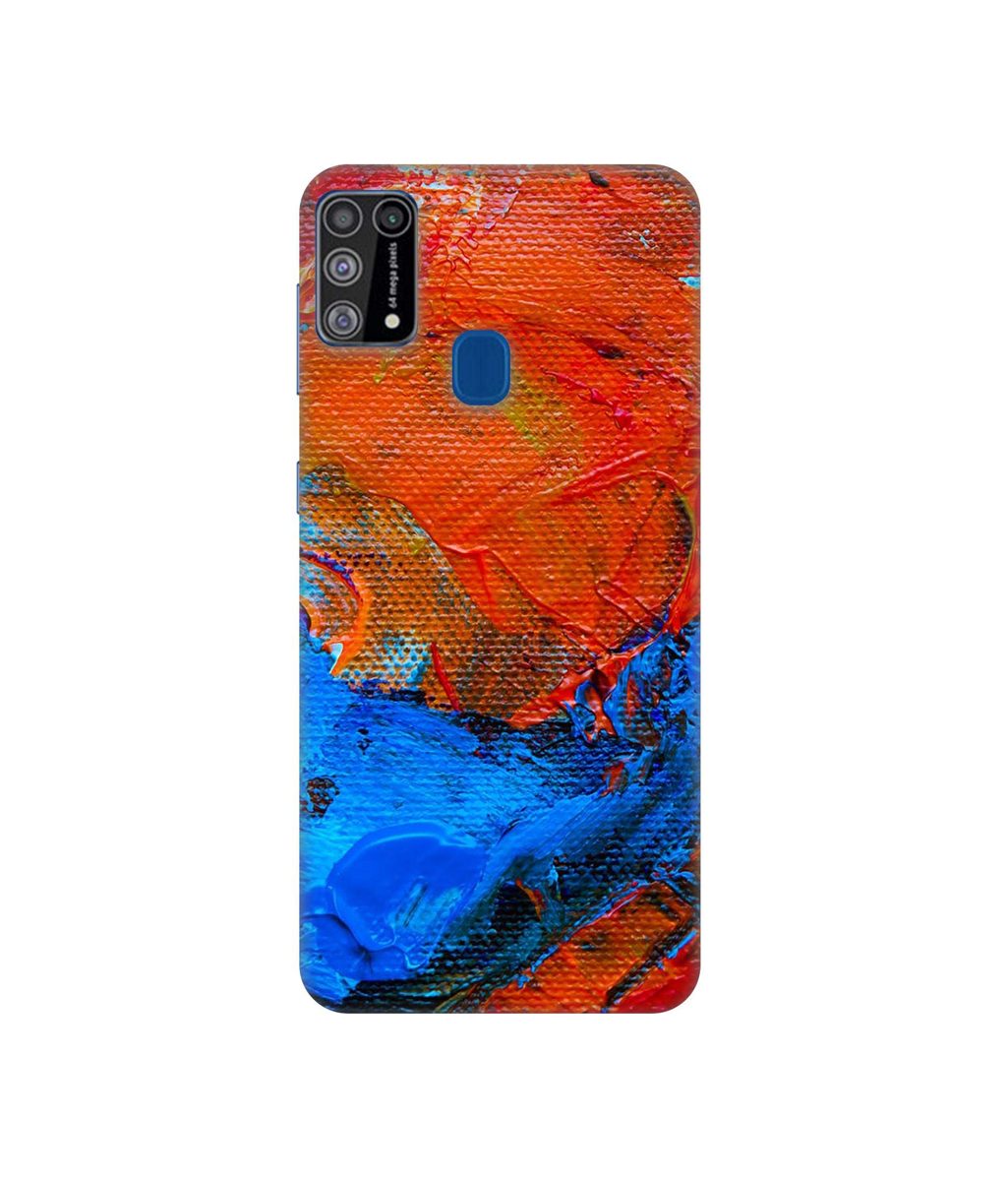 Amazon Brand - Solimo Designer Wax Color On Canvas 3D Printed Hard Back Case Mobile Cover for Samsung Galaxy M31