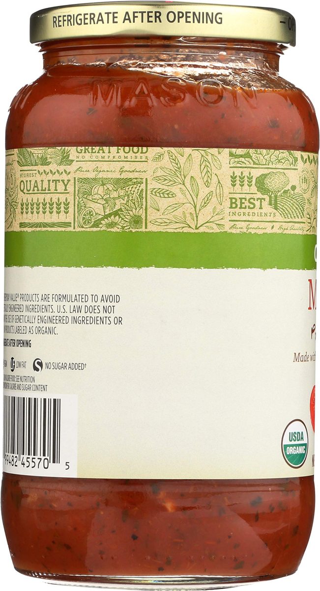 365 Everyday Value, Organic Marinara Pasta Sauce, 25 oz