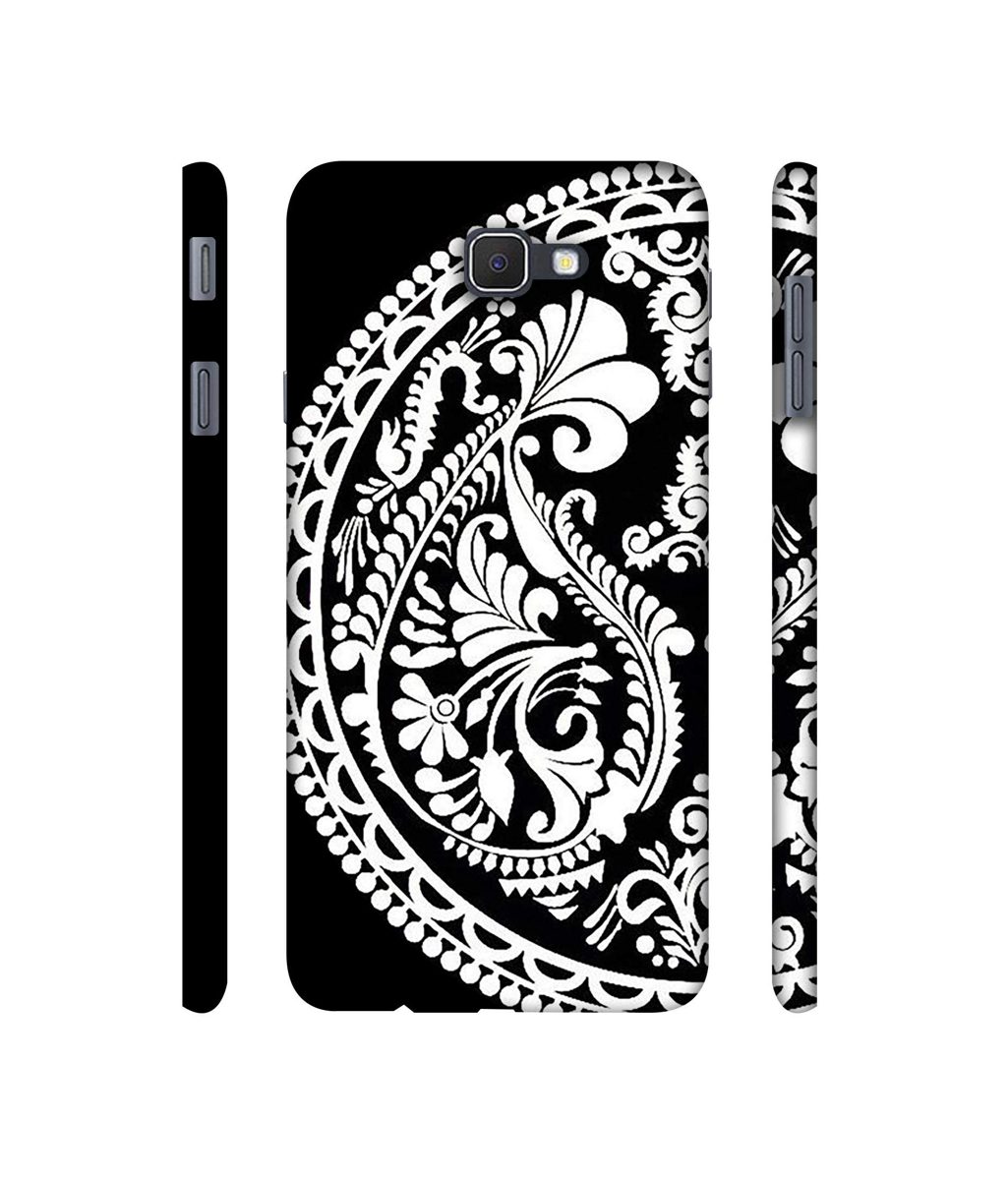 Amazon Brand - Solimo Designer Half Circle Rangoli 3D Printed Hard Back Case Mobile Cover for Samsung Galaxy J5 Prime