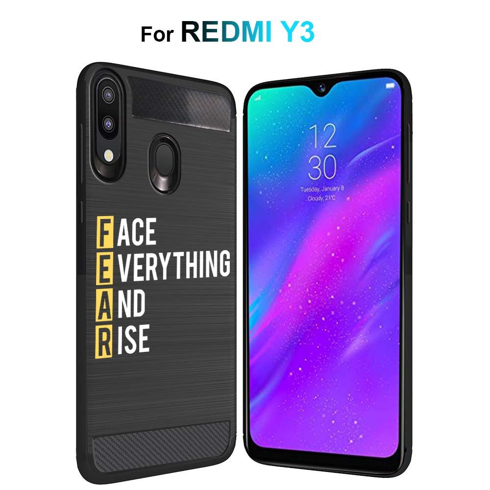 Amazon Brand - Solimo Designer Printed Mobile Cover (Soft & Flexible Back case) for Xiaomi Redmi Y3 (D1063)