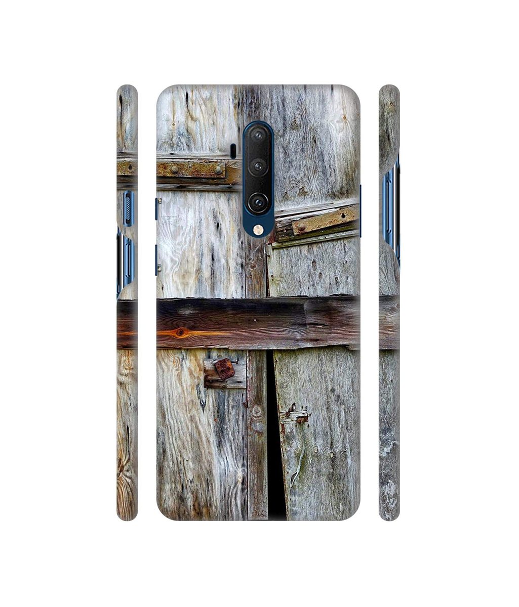 Amazon Brand - Solimo Designer Old Door 3D Printed Hard Back Case Mobile Cover for OnePlus 7T Pro